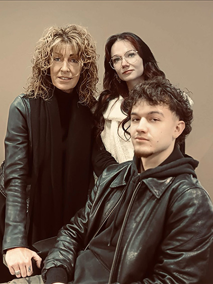 Monica, Esther & Bastiaan